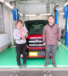 スペーシアカスタムご納車
